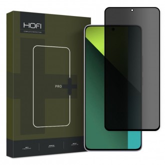 Privatumą suteikiantis apsauginis stikliukas "Hofi Anti Spy Glass Pro+ Privacy" telefonui Xiaomi Redmi Note 13 Pro 5G 
