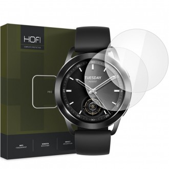 Apsauginis stiklas ''Hofi Hybrid Pro+" (2 vnt.) laikrodžiui Xiaomi Watch S3
