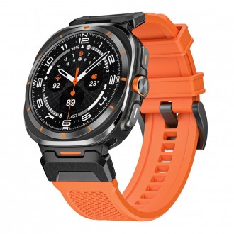 Oranžinė apyrankė "Tech-Protect Delta Pro" laikrodžiui Samsung Galaxy Watch Ultra (47 MM) 