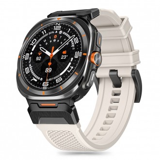 Kreminės spalvos apyrankė "Tech-Protect Delta Pro" laikrodžiui Samsung Galaxy Watch Ultra (47 MM) 