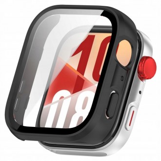 Juodas dėklas "Tech-Protect Defense" laikrodžiui Huawei Watch FIT 4 