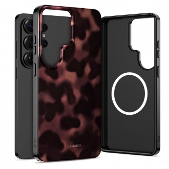 Gyvūnų rašto dėklas "Tech-Protect Lamano Magsafe Panther" telefonui Samsung Galaxy S26 Ultra