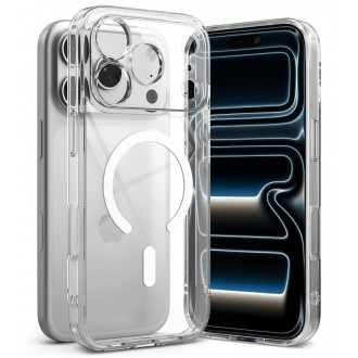 Skaidrus dėklas "Ringke Fusion Magnetic Magsafe" telefonui Apple iPhone 17 PRO MAX / 18 PRO MAX