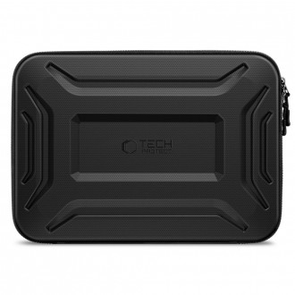 Tvirtas kompiuterio dėklas Tech-Protect Kevlar Pro LAPTOP 15-16 BLACK