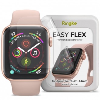 Lanksti ekrano plėvelė Ringke "Easy Flex" laikrodžiui Apple Watch 4 / 5 / 6 / 7 / 8 / SE (44 / 45 MM)
