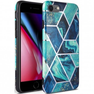 Marmurinis dėklas "Tech-Protect Marble 2" telefonui iPhone 7 / 8 / SE 2020 / 2022