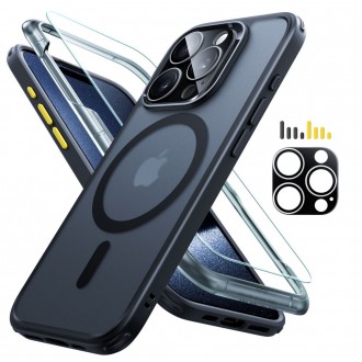 Rinkinys "ESR Classic Pro Set HaloLock Magsafe" telefonui iPhone 15 Pro Max