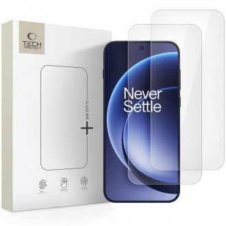 Apsauginis stiklas "Tech-Protect Glass Fit+" (2-vnt.) telefonui OnePlus 15