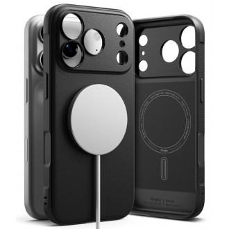 Juodas dėklas "Ringke Onyx Magnetic Magsafe" telefonui Apple Iphone 17 PRO / 18 PRO