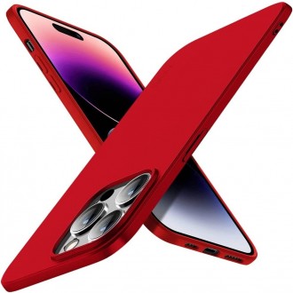 Raudonos spalvos dėklas X-Level Guardian telefonui iPhone 15 Pro Max