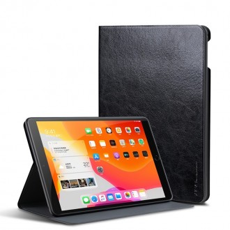 Juodas atverčiamas dėklas "X-Level Kite" planšetei Samsung Galaxy Tab S9 / Tab S9 FE (X710 / X716 Tab S9 / X510 / X516 Tab S9 FE)