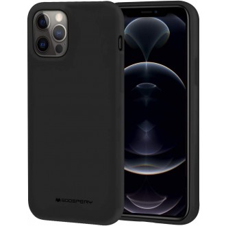 Juodas silikoninis dėklas "Mercury Soft Jelly" telefonui Samsung A13 4G