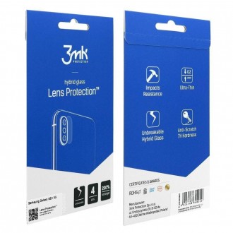 LCD apsauginė plėvelė kamerai "3MK Hybrid Glass Lens" Apple iPhone 13 Pro Max