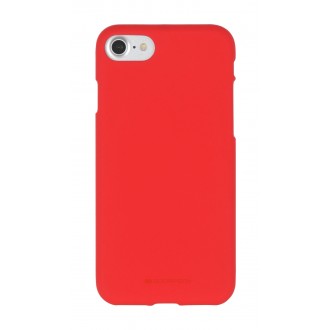 Raudonas silikoninis dėklas Mercury ''Soft Jelly" telefonui Samsung S22 Ultra