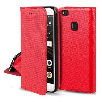 Raudonas atverčiamas dėklas ''Smart Magnet'' telefonui Xiaomi 12 Pro