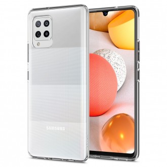 Dėklas SPIGEN LIQUID CRYSTAL GALAXY A42 5G CRYSTAL CLEAR