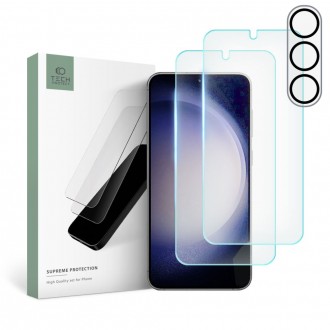Apsauginių stikliukų rinkinys "Tech-Protect Supreme Set" telefonui Galaxy S23+ Plus