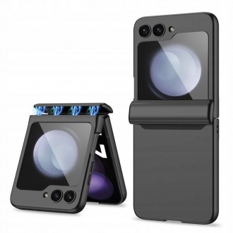 Juodas dėklas "Tech-Protect Icon Ring" telefonui Galaxy Z Flip 5 