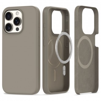 Akmens spalvos dėklas "Tech-Protect Silicone Magsafe" telefonui iPhone 15 Pro Max