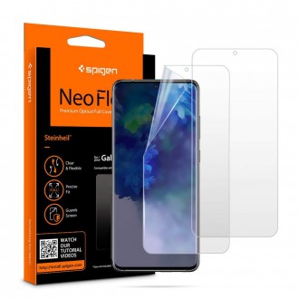 Apsauginė ekrano plėvelė Spigen "Neo Flex HD" telefonui Samsung Galaxy S20 Plus 
