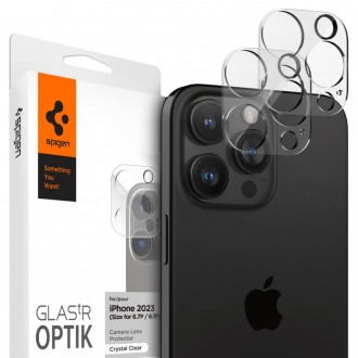 Kameros apsauga "Spigen Optik.TR Camera Protector" (2vnt.) telefonui iPhone 14 Pro / Pro Max / 15 Pro / Pro Max 