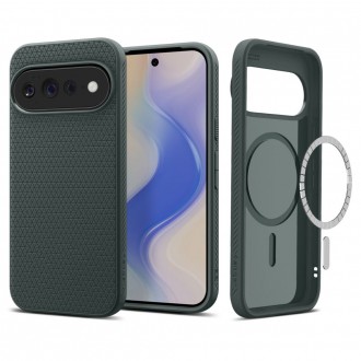 Žalias dėklas Spigen Liquid AIR MAG MAGSAFE telefonui GOOGLE PIXEL 11 PRO XL
