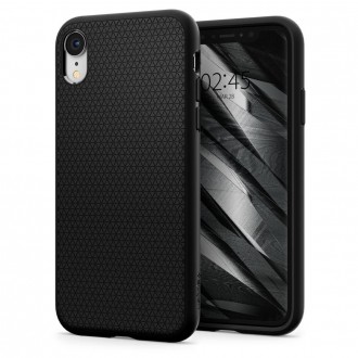 Juodas dėklas Spigen "Liquid Air" telefonui Apple Iphone XR 