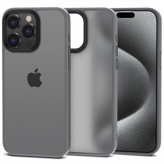 Pilkas permatomas/matinis dėklas "Tech-Protect Magmat" telefonui iPhone 15 Pro Max