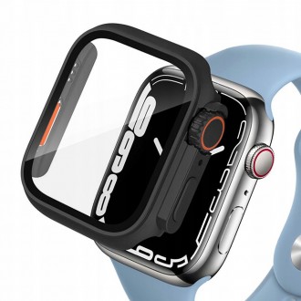 Juodas dėklas "Tech-Protect Defense360" laikrodžiui Apple Watch 10/11 (46 MM) 