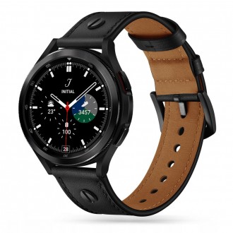 Juoda apyrankė "Tech-Protect Screwband" laikrodžiui Samsung Watch 4 / 5 / 5 PRO / 6 (40 / 42 / 44 / 45 / 46 MM)