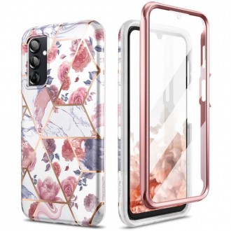 Marmuro atvaizdo dviejų dalių dėklas "Tech-Protect Velar" telefonui Samsung Galaxy A14 4G / 5G