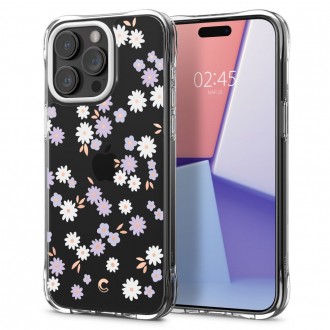 Skaidrus/gėlėtas dėklas "Spigen Cyrill Cecile" telefonui iPhone 15 Pro