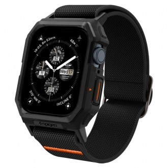 Laikrodžio dėklas/apyrankė "Spigen Lite Fit ”Pro” laikrodžiui Apple Watch 4 / 5 / 6 / 7 / 8 / 9 / SE (44 / 45 MM) 