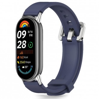 Mėlyna apyrankė "Tech-Protect Iconband Classic" laikrodžiui Xiaomi Smart Band 8 / 9 / 10 / NFC