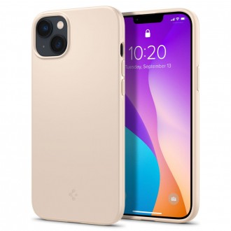 Smėlio spalvos dėklas "Spigen Thin Fit" telefonui iPhone 14 