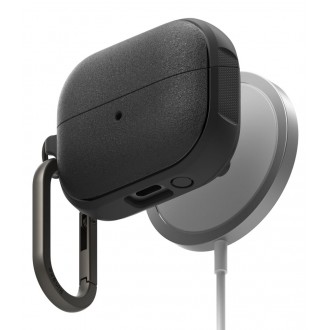 Juodas ausinių dėklas "Ringke Onyx Magnetic Magsafe" skirtas Samsung Galaxy Buds 3 / 3 Pro