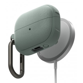 Šalavijų spalvos ausinių dėklas "Ringke Onyx Magnetic Magsafe" skirtas Samsung Galaxy Buds 3 / 3 Pro