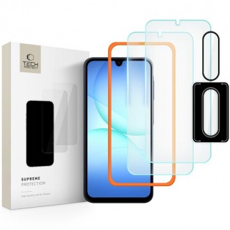 Apsauginių stikliukų rinkinys "Tech-Protect Supreme Easy Set 3-Pack" telefonui Samsung Galaxy A17 4G / 5G