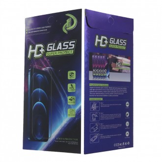 Apsauginis stiklas juodais kraštais ''9D HD+ Glass'' telefonui Samsung Galaxy S21 FE 