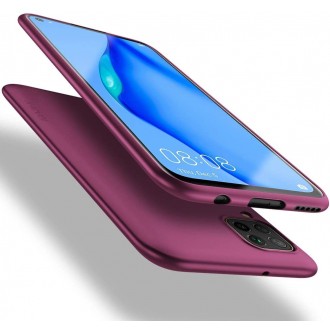 Bordo spalvos dėklas X-Level Guardian Huawei P40 Lite / Nova 6 SE / Nova 7i telefonui