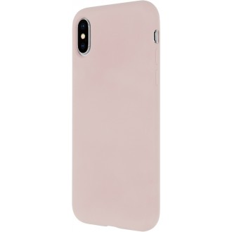 Dėklas Mercury Silicone Case Samsung A12 rožinis smėlio