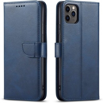 Atverčiamas mėlynas dėklas "Wallet Case" telefonui Samsung Galaxy S8