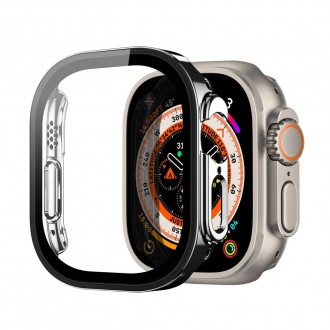 LCD apsauginis stikliukas / dėklas Dux Ducis Hamo Apple Watch Ultra 40mm juodas