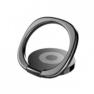 Žiedas / stovas telefonui Baseus Privity Ring Bracket juodas SUMQ-01