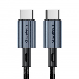 USB kabelis Choetech XCC-1015 USB-C to USB-C PD60W 2.0m juodas