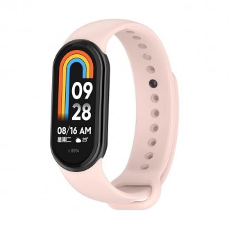 Rožinės spalvos apyrankė laikrodžiui Xiaomi Mi Band 8