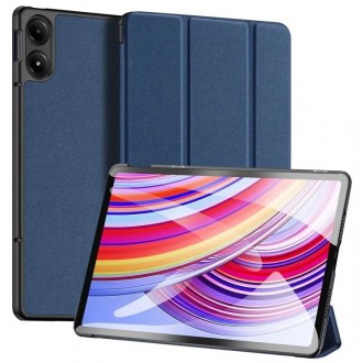 Mėlynas atverčiamas dėklas "Dux Ducis Domo" planšetei Xiaomi Redmi Pad Pro 12.1