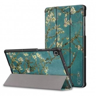 Spalvotas atverčiamas dėklas "Tech-Protect "Smartcase Sakura" planšetei Samsung Galaxy Tab A8 10.5 2021 X200 / X205