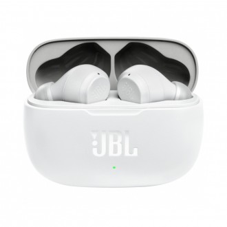 Belaidės ausinės JBL Wave 200 TWS baltos