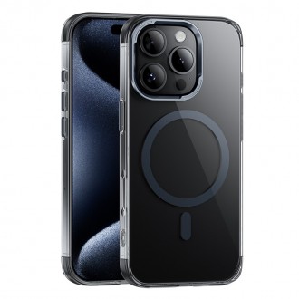 Juodas dėklas "Hoco VIP Magnetic Protective Case" telefonui Apple iPhone 16 Pro